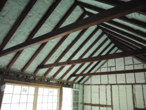 Spray foam insulation can provide you with a more comfortable and energy efficient home!